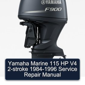 Yamaha Marine 115 HP V4 2-stroke 1984-1996 Service Repair Manual