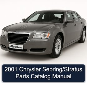 2001 Chrysler Sebring/Stratus Parts Catalog Manual