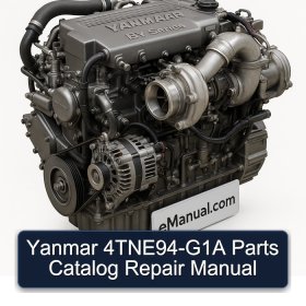 Yanmar 4TNE94-G1A Parts Catalog Repair Manual