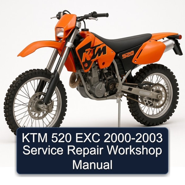 KTM 520 EXC 2000-2003 Service Repair Workshop Manual