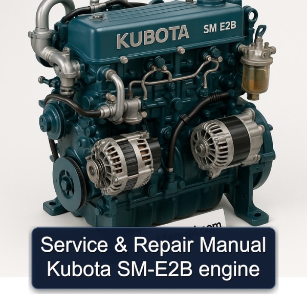 Service & Repair Manual Kubota SM-E2B engine
