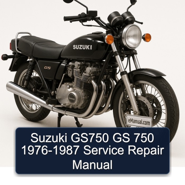 Suzuki GS750 GS 750 1976-1987 Service Repair Manual