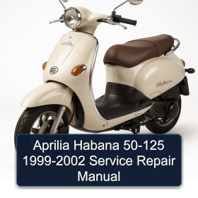 Aprilia Habana 50-125 1999-2002 Service Repair Manual