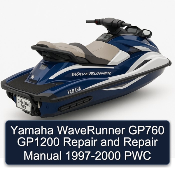 Yamaha WaveRunner GP760 GP1200 Repair and Repair Manual 1997-2000 PWC