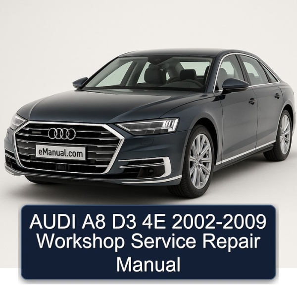 AUDI A8 D3 4E 2002-2009 Workshop Service Repair Manual