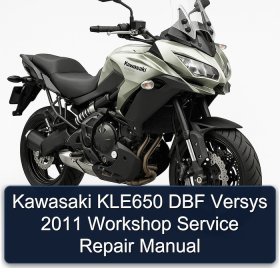 Kawasaki KLE650 DBF Versys 2011 Workshop Service Repair Manual