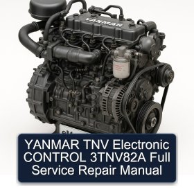 YANMAR TNV Electronic CONTROL 3TNV82A Full Service Repair Manual