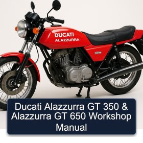 Ducati Alazzurra GT 350 & Alazzurra GT 650 Workshop Manual