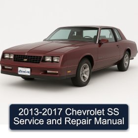 2013-2017 Chevrolet SS Service and Repair Manual