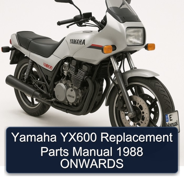 Yamaha YX600 Replacement Parts Manual 1988 ONWARDS