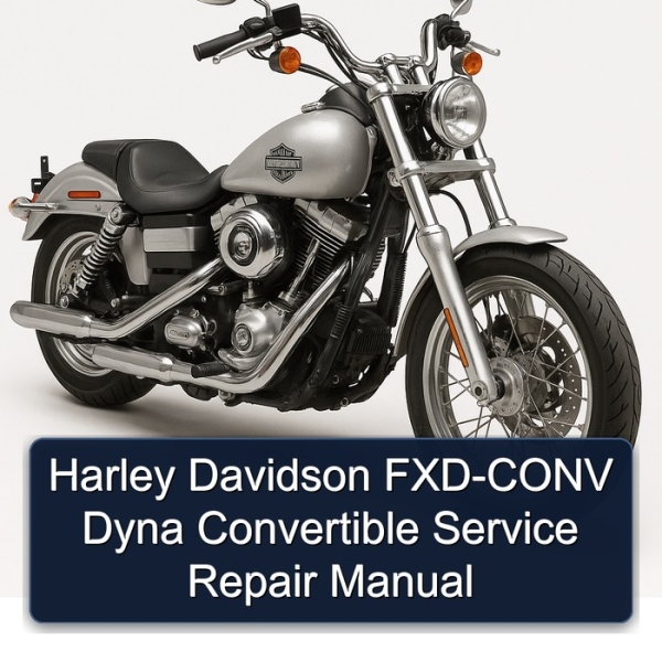 Harley Davidson FXD-CONV Dyna Convertible Service Repair Manual