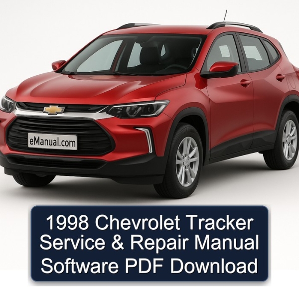 1998 Chevrolet Tracker Service & Repair Manual Software PDF Download