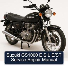 Suzuki GS1000 E S L E/ST Service Repair Manual