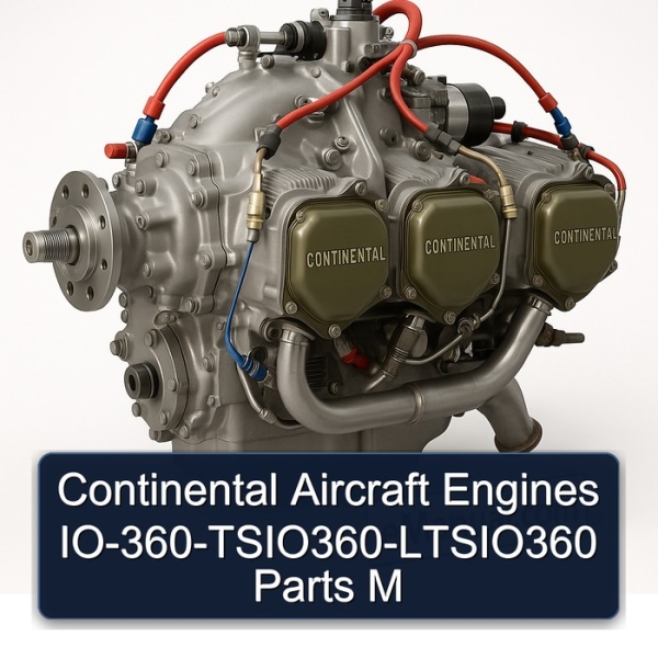Continental Aircraft Engines IO-360-TSIO360-LTSIO360 Parts M