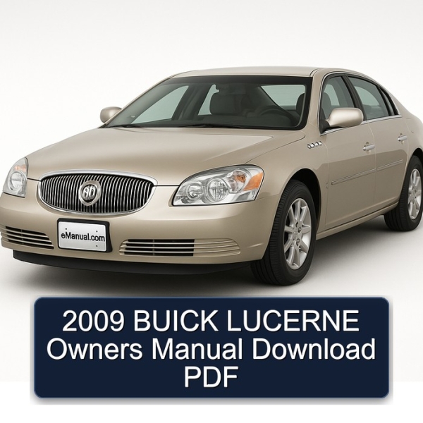 2009 BUICK LUCERNE Owners Manual Download PDF