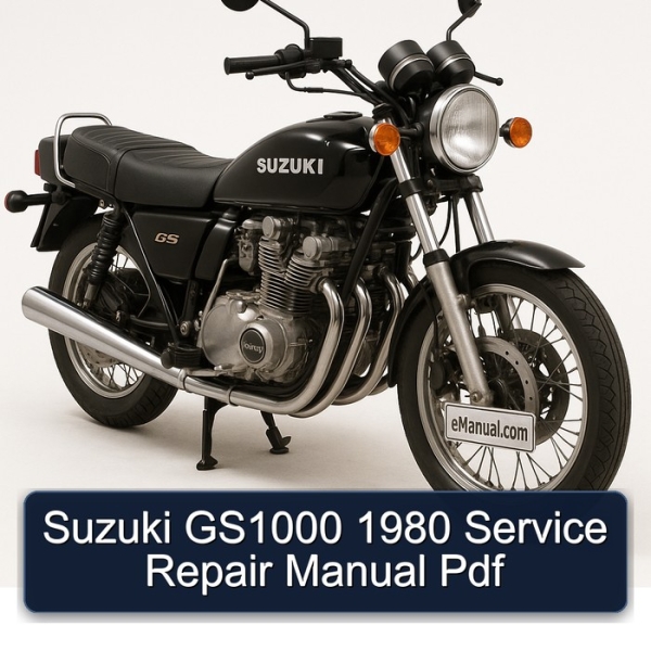 Suzuki GS1000 1980 Service Repair Manual Pdf