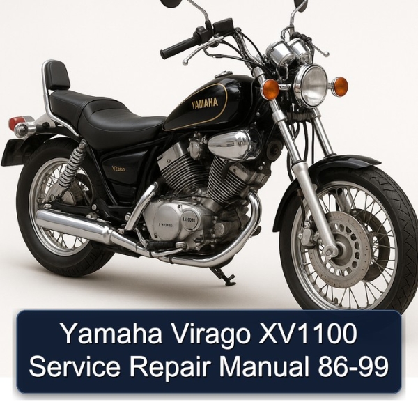 Yamaha Virago XV1100 Service Repair Manual 86-99