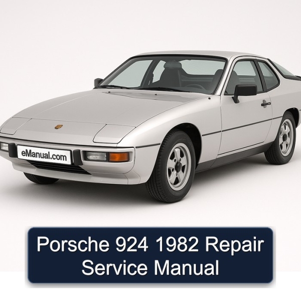 Porsche 924 1982 Repair Service Manual