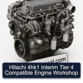 Hitachi 4hk1 Interim Tier 4 Compatible Engine Workshop