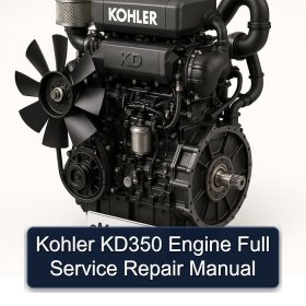Kohler KD350 Engine Full Service Repair Manual