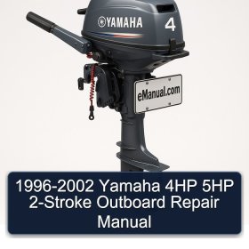 1996-2002 Yamaha 4HP 5HP 2-Stroke Outboard Repair Manual