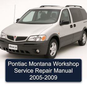 Pontiac Montana Workshop Manual de servicio y reparación 2005-2009