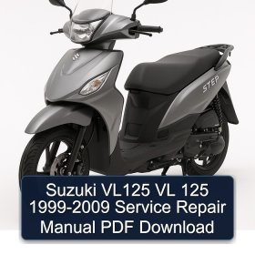 Suzuki VL125 VL 125 1999-2009 Service Repair Manual PDF Download