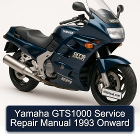Yamaha GTS1000 Service Repair Manual 1993 Onward