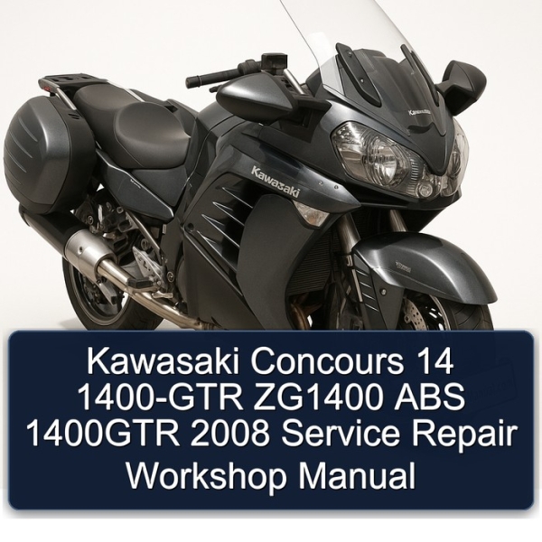 Kawasaki Concours 14 1400-GTR ZG1400 ABS 1400GTR 2008 Service Repair Workshop Manual