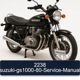 2238 suzuki-gs1000-80-Service-Manual