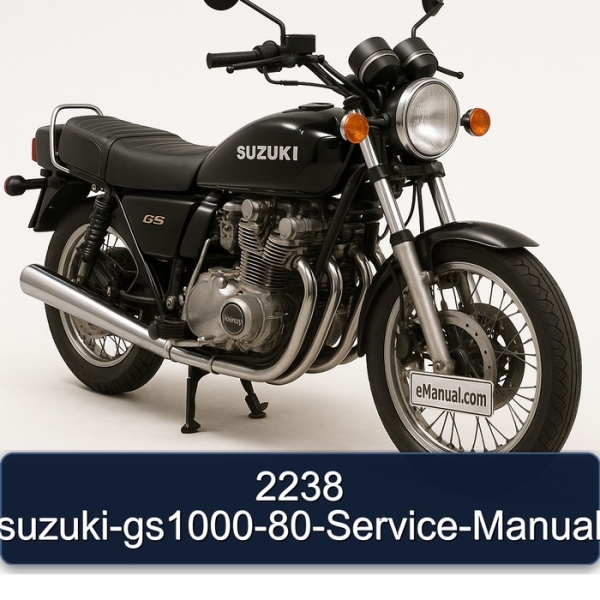 2238 suzuki-gs1000-80-Service-Manual