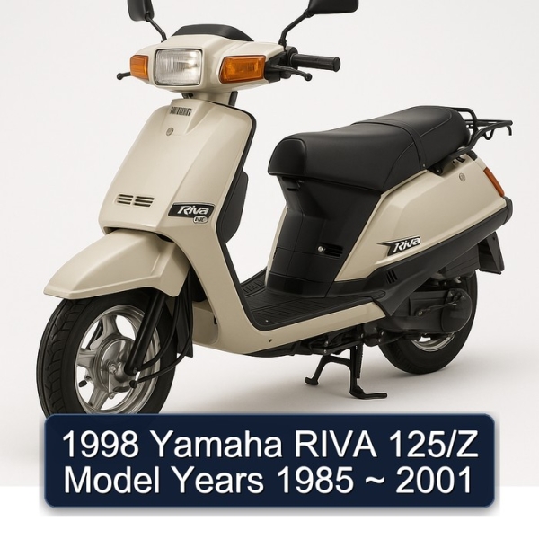 1998 Yamaha RIVA 125/Z Model Years 1985 ~ 2001