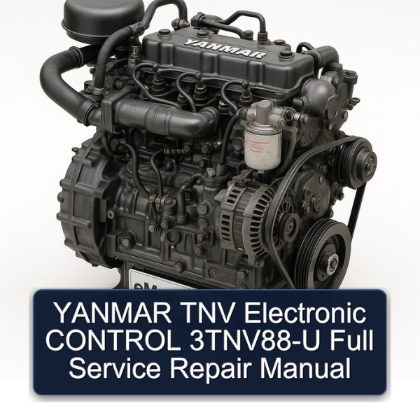 YANMAR TNV Electronic CONTROL 3TNV88-U Full Service Repair Manual