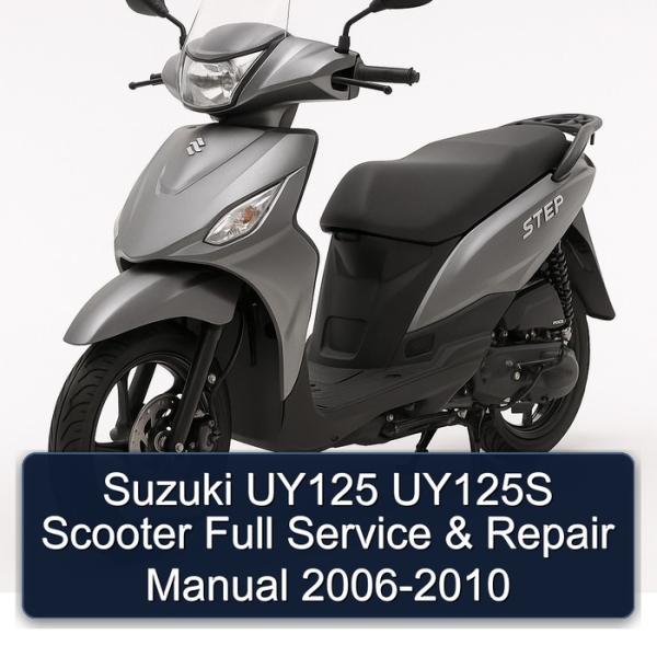 Suzuki UY125 UY125S Scooter Full Service & Repair Manual 2006-2010