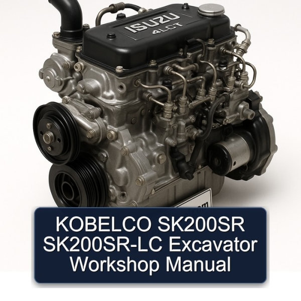 KOBELCO SK200SR SK200SR-LC Excavator Workshop Manual