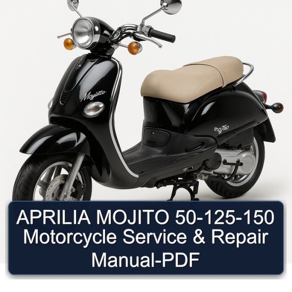 APRILIA MOJITO 50-125-150 Motorcycle Service & Repair Manual-PDF