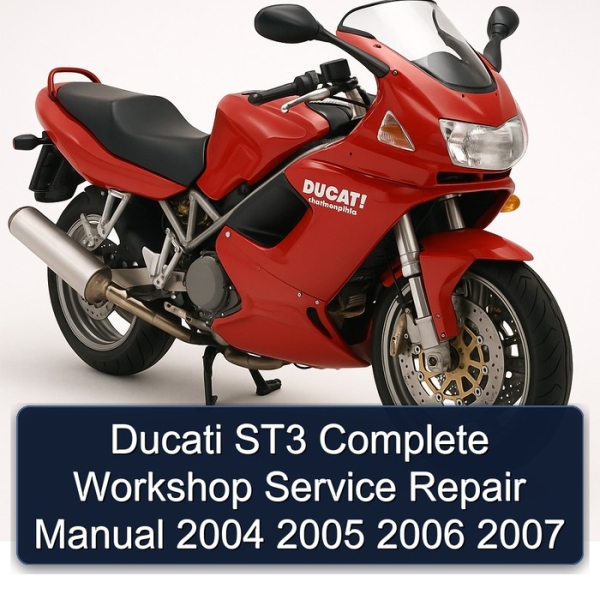 Ducati ST3 Complete Workshop Service Repair Manual 2004 2005 2006 2007