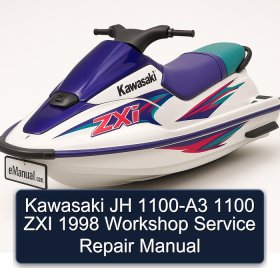 Kawasaki JH 1100-A3 1100 ZXI 1998 Workshop Service Repair Manual