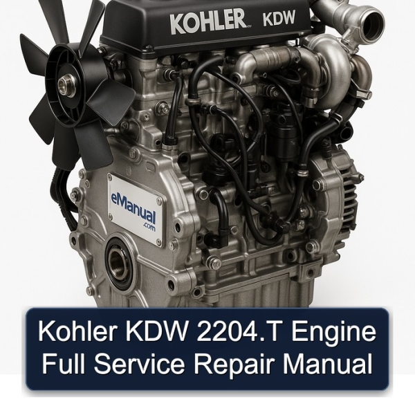 Kohler KDW 2204.T Engine Full Service Repair Manual