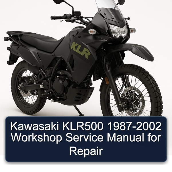 Kawasaki KLR500 1987-2002 Workshop Service Manual for Repair