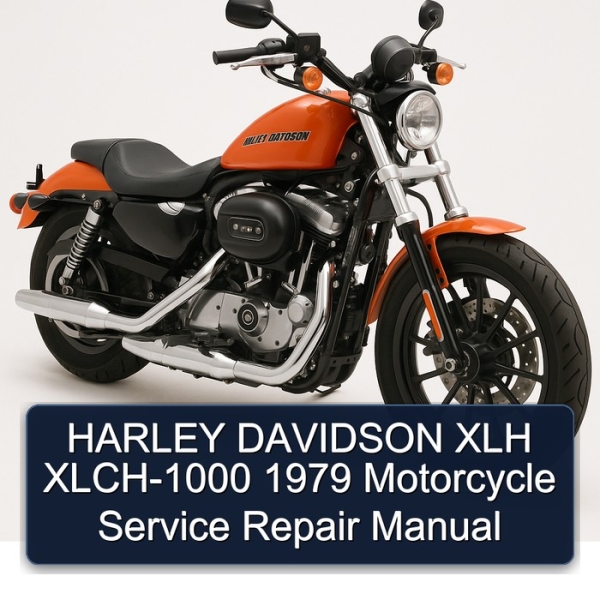 HARLEY DAVIDSON XLH XLCH-1000 1979 Motorcycle Service Repair Manual