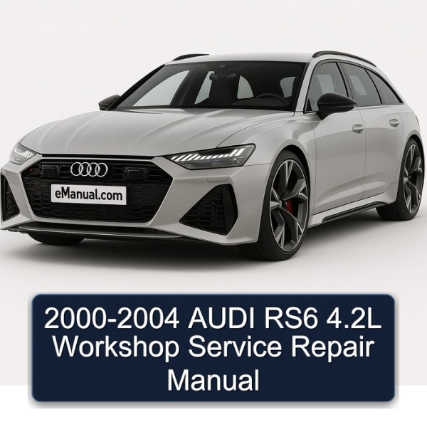 2000-2004 AUDI RS6 4.2L Workshop Service Repair Manual