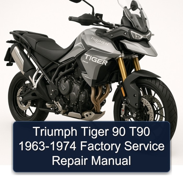 Triumph Tiger 90 T90 1963-1974 Factory Service Repair Manual