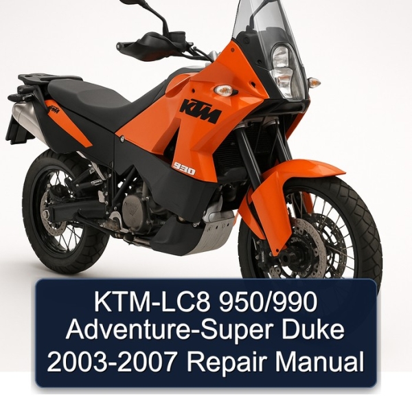 KTM-LC8 950/990 Adventure-Super Duke 2003-2007 Repair Manual