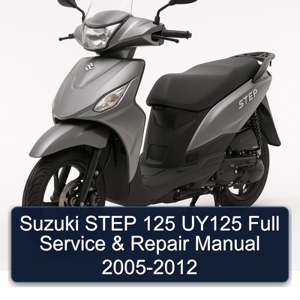 Suzuki STEP 125 UY125 Full Service & Repair Manual 2005-2012