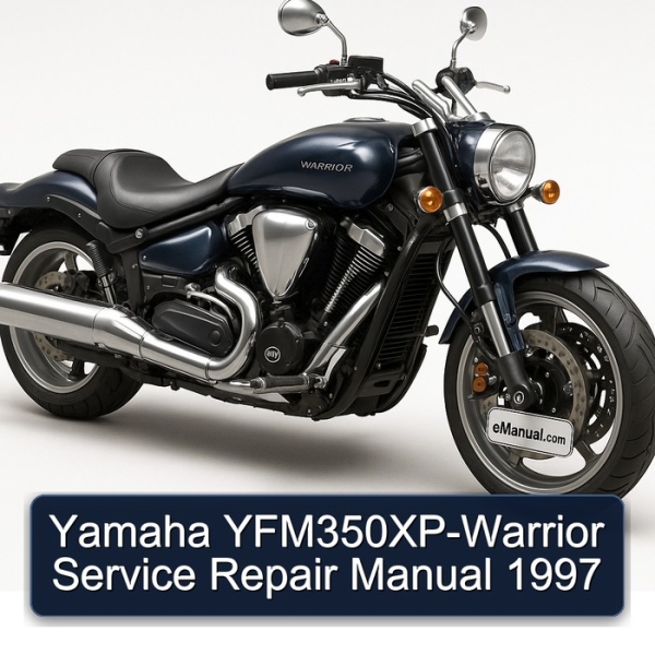 Yamaha YFM350XP-Warrior Service Repair Manual 1997