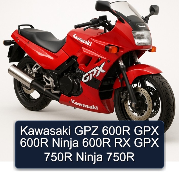 Kawasaki GPZ 600R GPX 600R Ninja 600R RX GPX 750R Ninja 750R