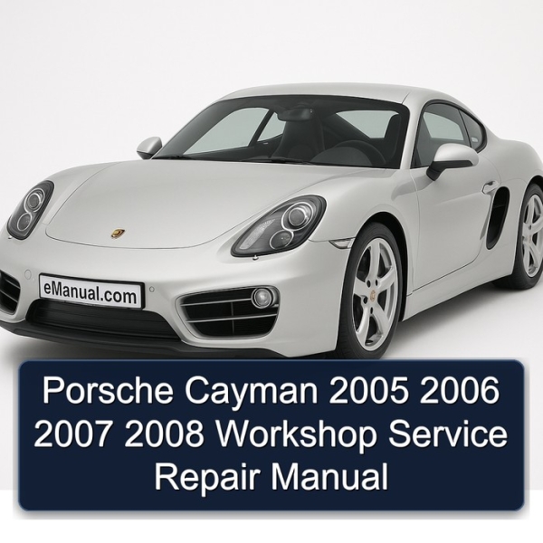 Porsche Cayman 2005 2006 2007 2008 Workshop Service Repair Manual