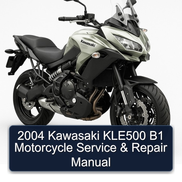2004 Kawasaki KLE500 B1 Motorcycle Service & Repair Manual