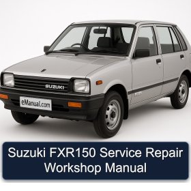 Suzuki FXR150 Service Repair Workshop Manual
